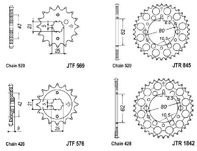 XT Sprockets....HELP Vintage ThumperTalk